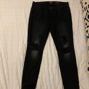 Black 7 for all Mankind Jeans